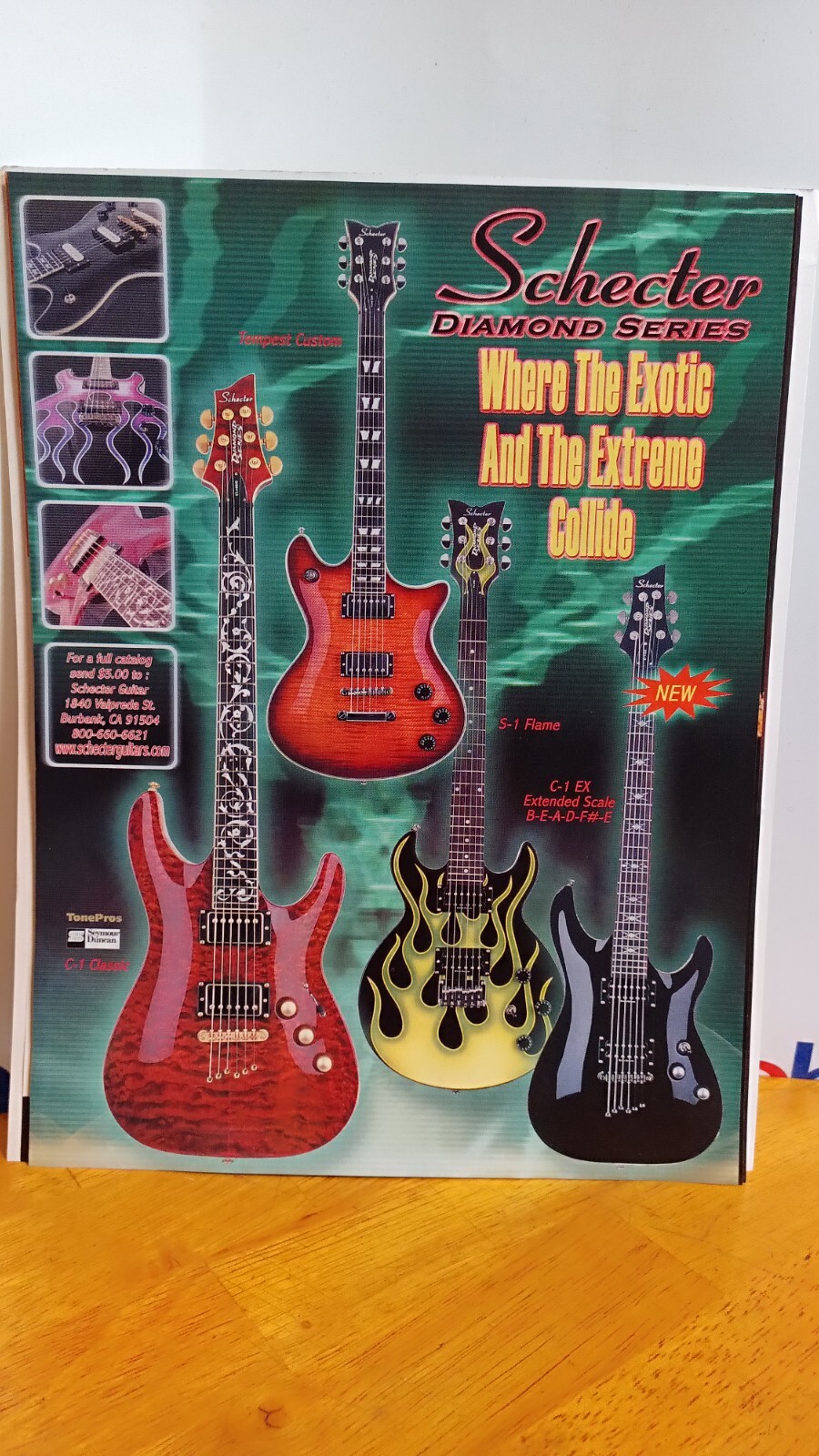 Schecter DIAMOND SERIES AD MODEL-T PJ